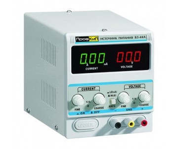 Источник Питания Аналоговый (1; 0 В … 30 В; 0 А … 5 А) ПрофКиП Б5-44А купить по низкой цене | МАКСПРОФИТ