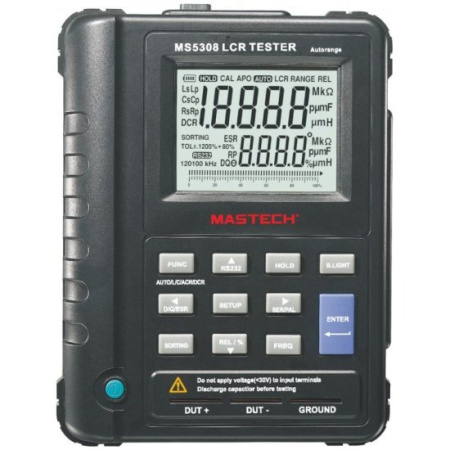 LCR-метр Mastech MS5308 купить по низкой цене | МАКСПРОФИТ