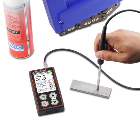 Универсальный магнитометр Техно-НДТ ТЕХНОМАГ с преобразователем  П-1С тесламетра и  образцом с поверкой купить по низкой цене | МАКСПРОФИТ