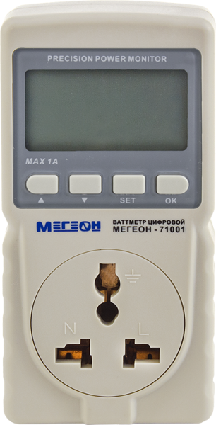 Ваттметр МЕГЕОН 71001 купить по низкой цене | МАКСПРОФИТ