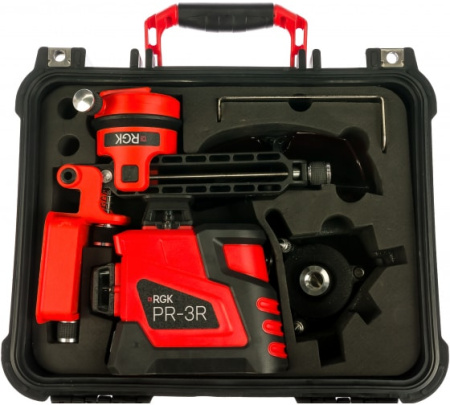 Лазерный построитель плоскостей RGK PR-3R купить по низкой цене | МАКСПРОФИТ