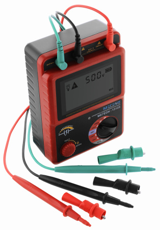 Измеритель сопротивления изоляции (мегаомметр) МЕГЕОН 13125 купить по низкой цене | МАКСПРОФИТ