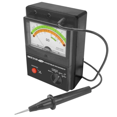 Мегаомметр (измеритель сопротивления изоляции) МЕГЕОН 13129 купить по низкой цене | МАКСПРОФИТ